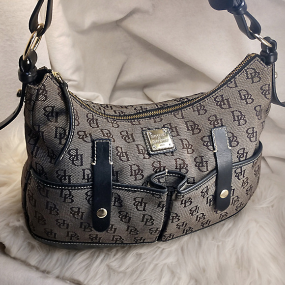 grey dooney and bourke purse